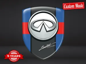 Infiniti Personalisierte Auto Embleme Modern Stil Max Langlebig